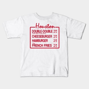 Houston Burger Kids T-Shirt